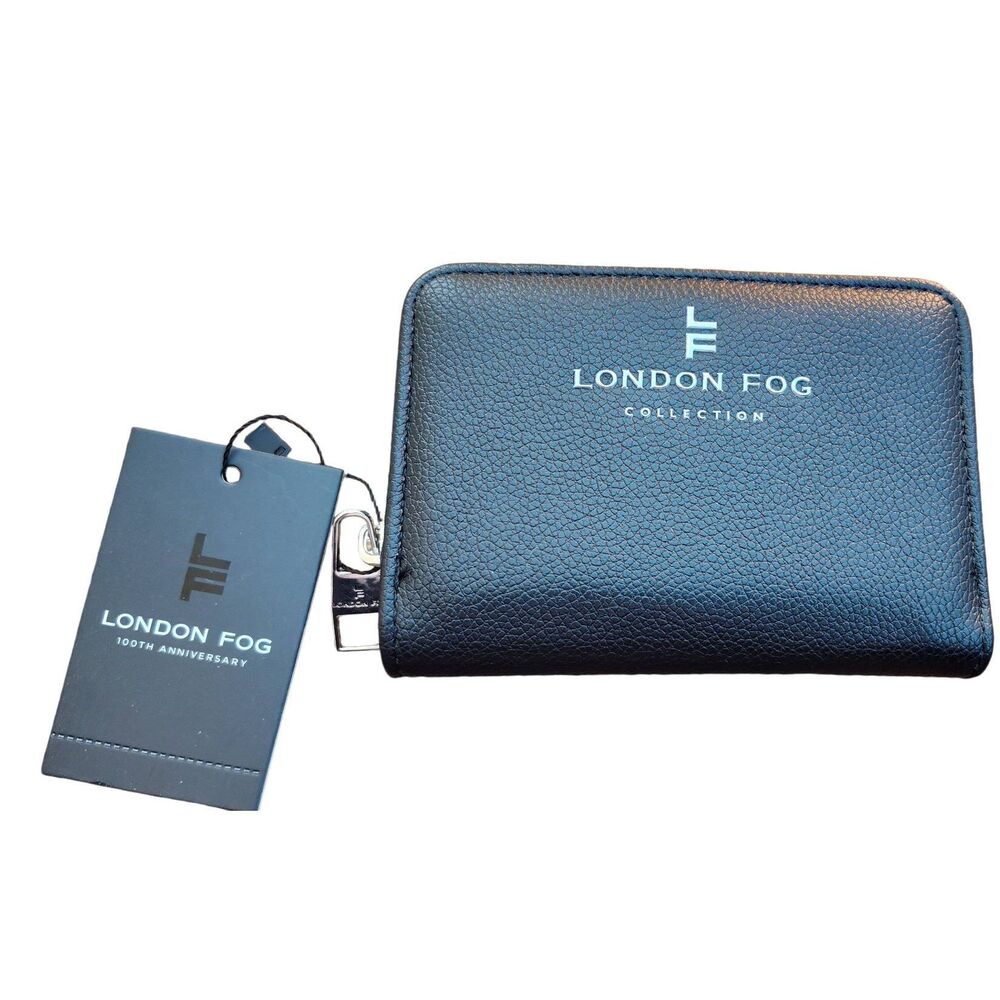 LONDON FOG COLLECTION HOVE-SMALL ZIP AROUND WITH FRONT FLAP NWT